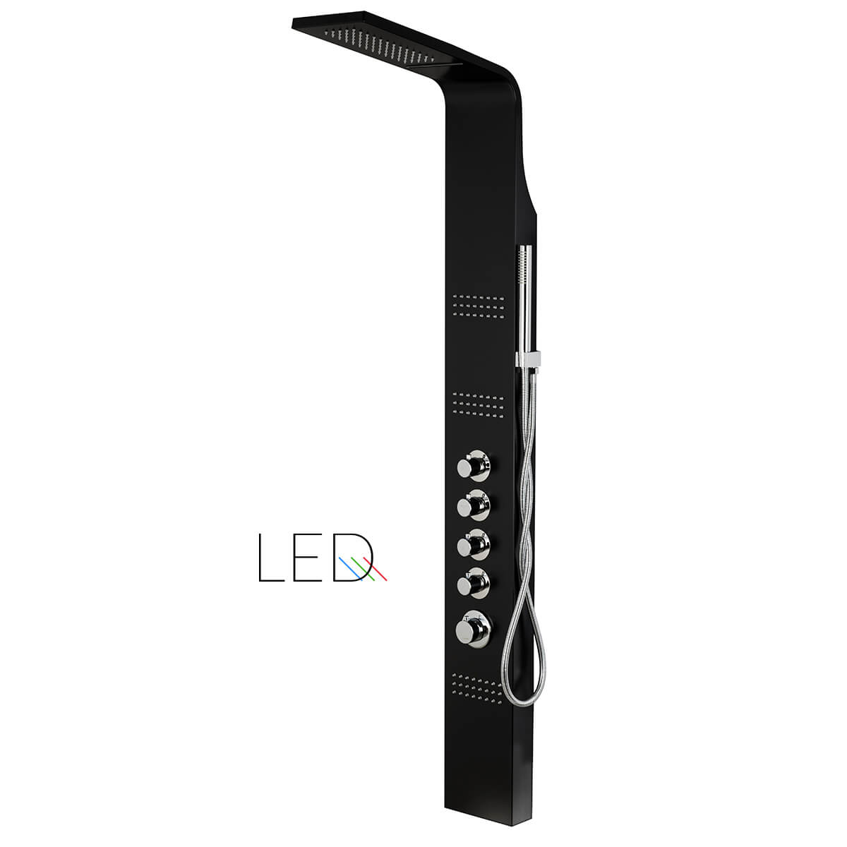 _vyr_13874_Hydromasazny-sprchovy-panel-Corsan-LED-KASKADA-RAL-9017-cierny-001